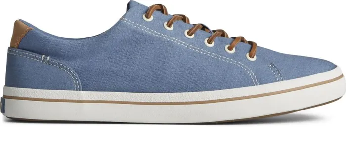 Men Striper II Linen LTT Sneaker Blue Sperry Sneakers