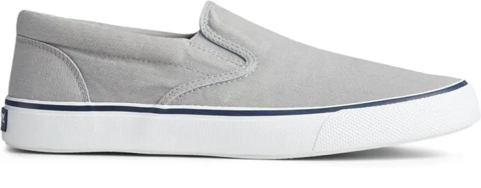 Men Striper II Slip On Sneaker Grey Sperry Sneakers