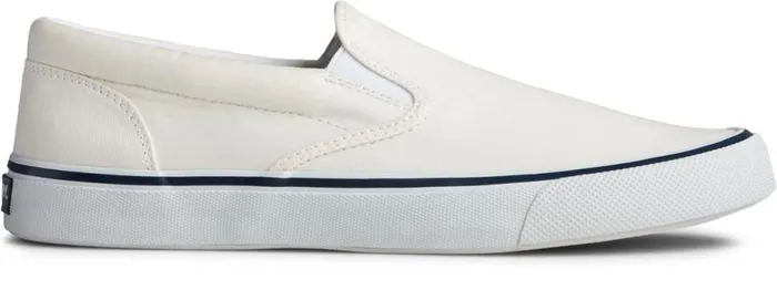 Men Striper II Slip On Sneaker White Sperry Sneakers