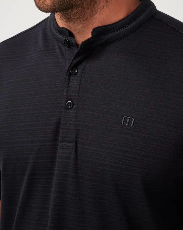 Men SUNNY DAYS AHEAD POLO Black TravisMathew Polos