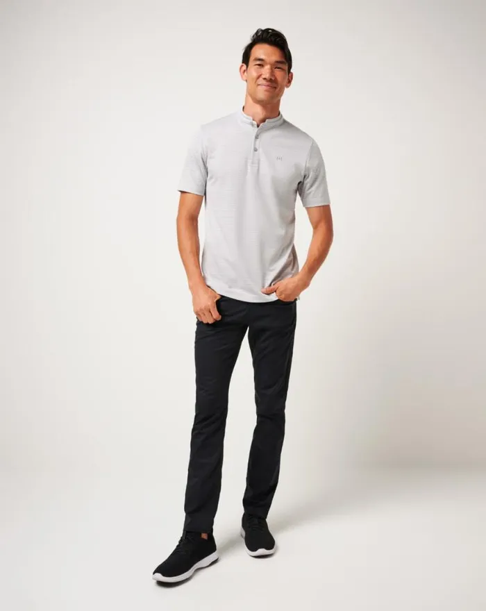 Men SUNNY DAYS AHEAD POLO Micro Chip TravisMathew Polos