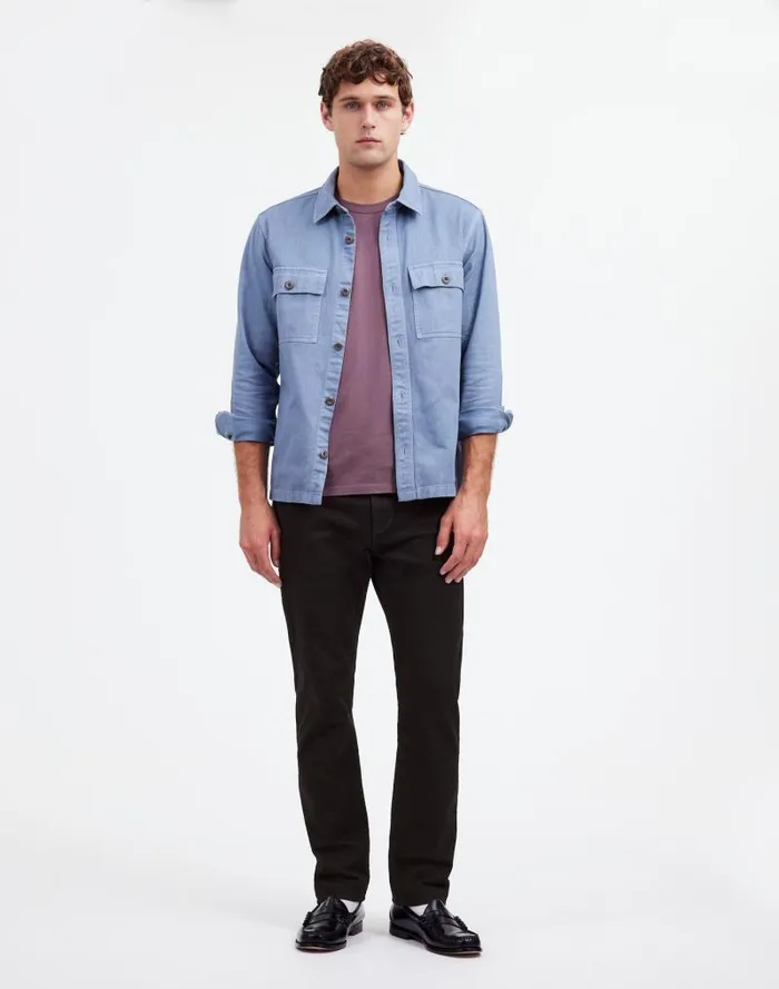 Men The 1991 StraightLeg Jean Black Madewell Jeans
