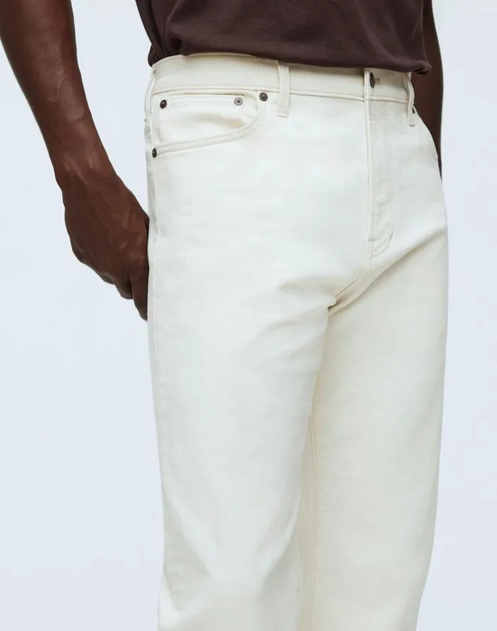Men The 1991 StraightLeg Jean Vintage Canvas Madewell Jeans
