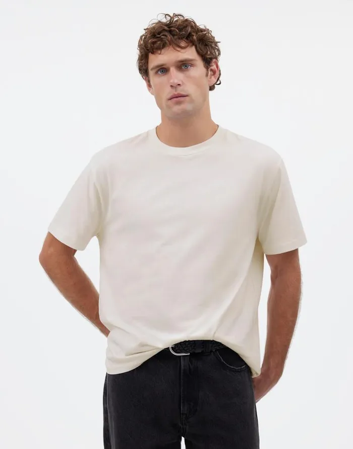 Men The Vintage Tee Soft White Madewell Tees