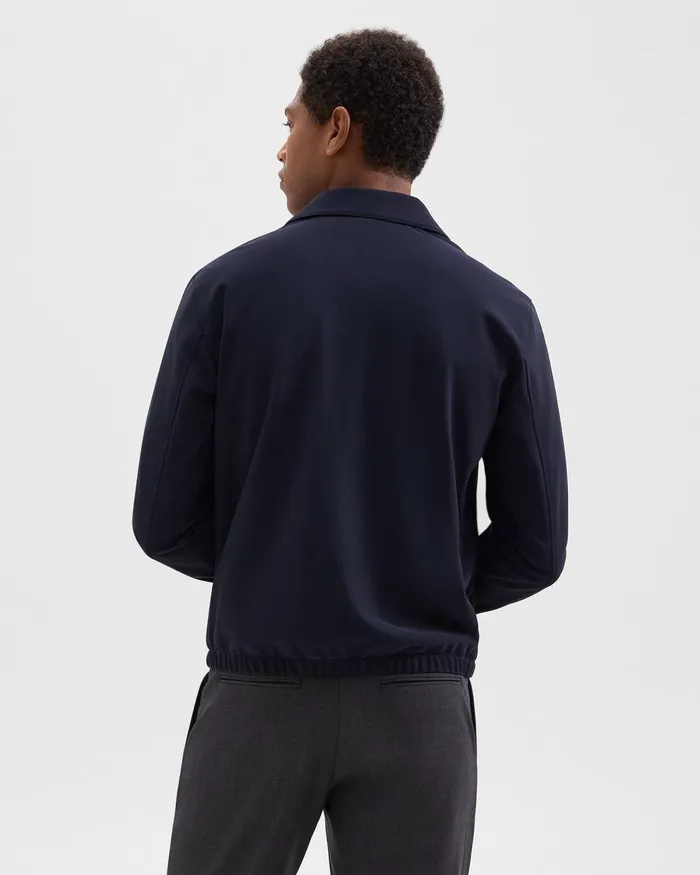 Men Theory Blazers Jackets Brody Jacket In Precision Ponte Baltic