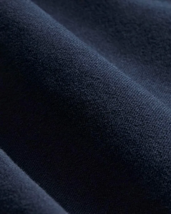 Men Theory Outerwear Shirt Jacket In Moleskin Twill Baltic