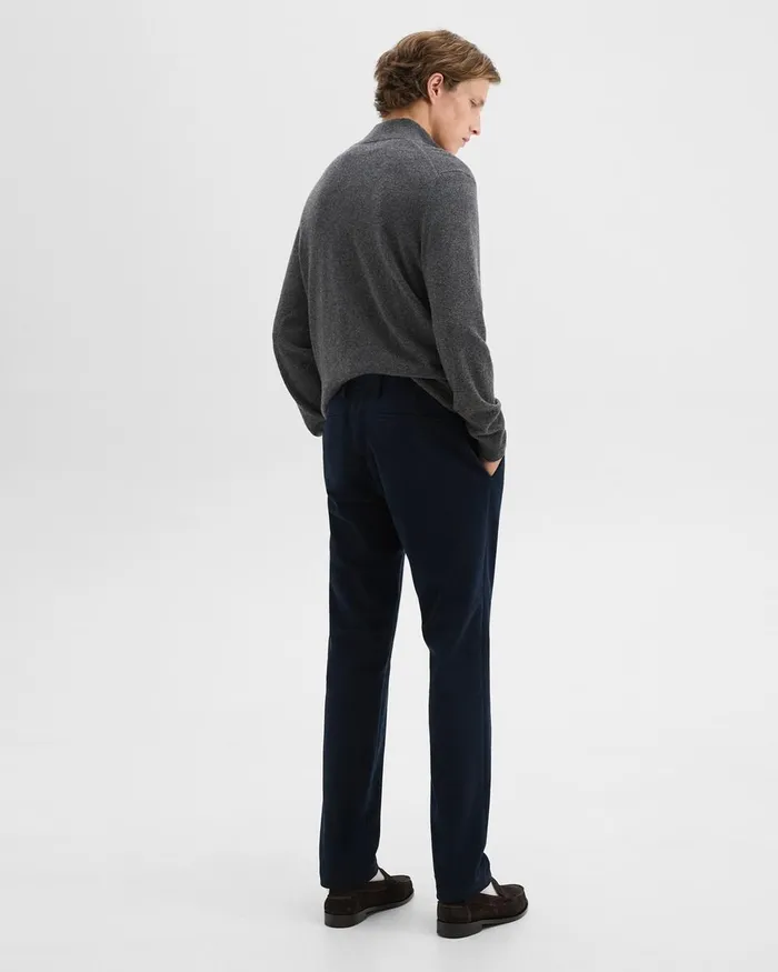 Men Theory Pants Zaine Pant In Moleskin Twill Baltic