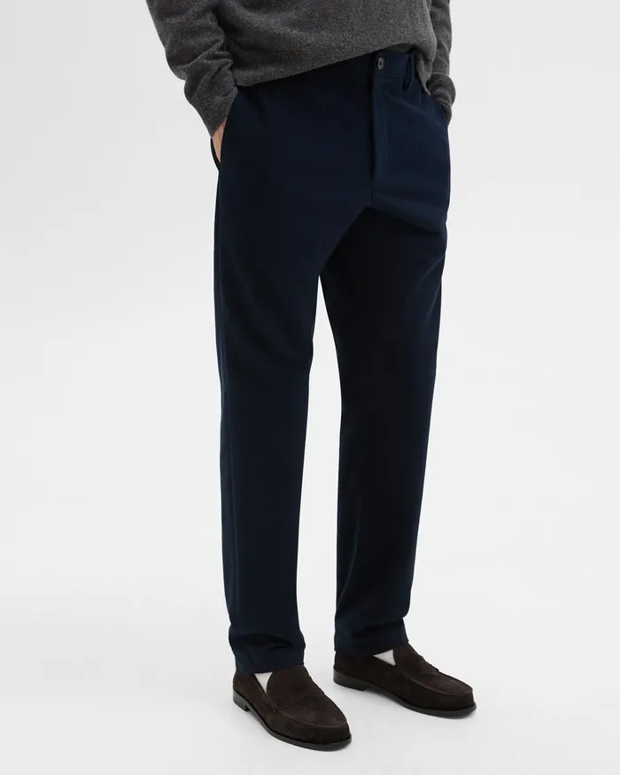 Men Theory Pants Zaine Pant In Moleskin Twill Baltic