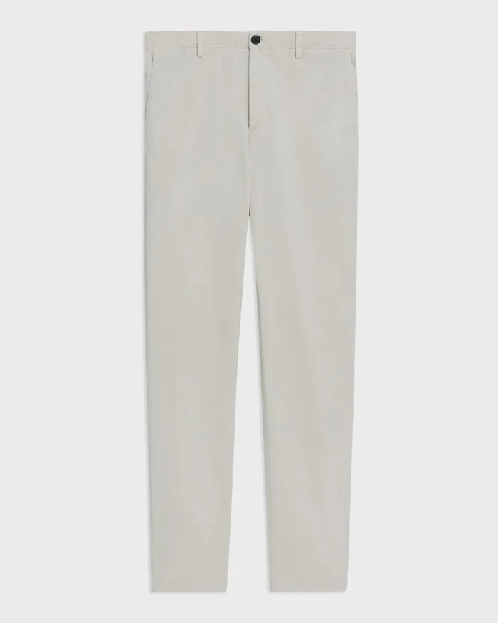 Men Theory Pants Zaine Pant In Organic Cotton Limestone