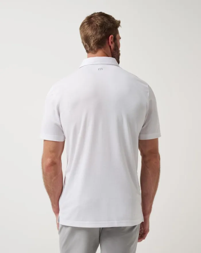 Men TORONTO BLUE JAYS TOP RECRUIT POLO White TravisMathew Polos