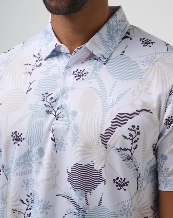 Men TROPICAL FUSION POLO White TravisMathew Polos