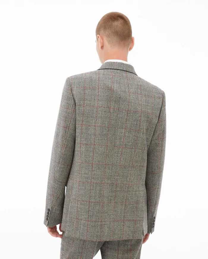 Men TwoButton Jacket Charcoal Helmut Lang Jackets