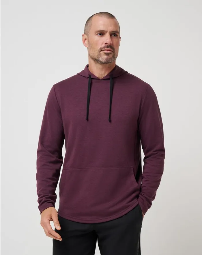Men UPGRADED TECH HOODIE Heather Mauve Wine TravisMathew Hoodies and Sweatshirts Men UPGRADED TECH HOODIE Heather Mauve Wine TravisMathew Hoodies and Sweatshirts