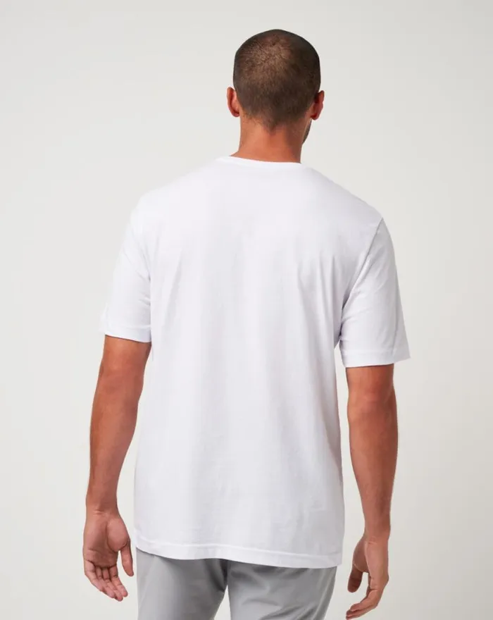 Men USC SCHOOL SPIRIT TEE White TravisMathew Tees