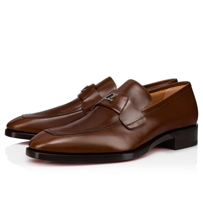 Men Varsimoc Loafers 8211 Calf Leather 8211 Havane Brown Christian Louboutin Loafers and Slipons Men Varsimoc Loafers 8211 Calf Leather 8211 Havane Brown Christian Louboutin Loafers and Slipons