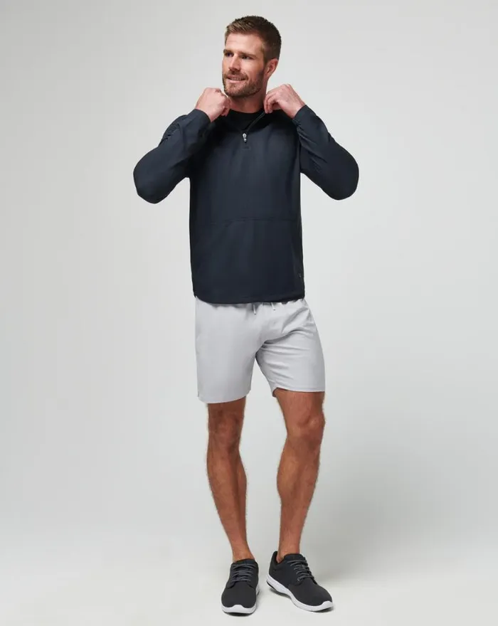 Men WANDERLUST EWAIST SHORT 75IN Micro Chip TravisMathew Shorts