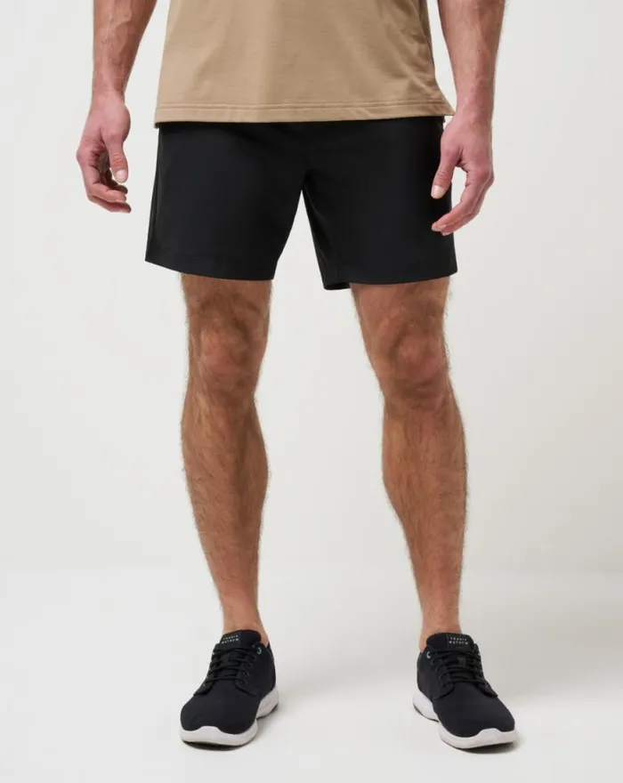 Men WANDERLUST SHORT 7IN Black TravisMathew Shorts