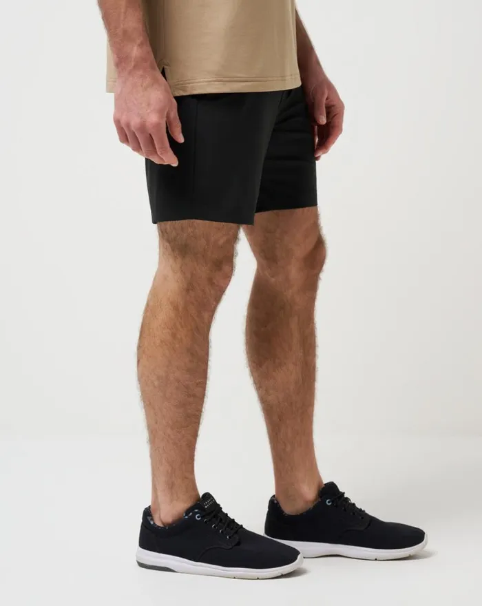 Men WANDERLUST SHORT 7IN Black TravisMathew Shorts