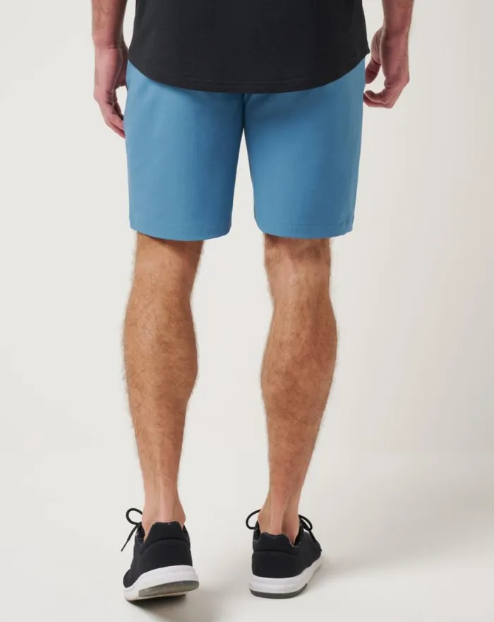 Men WANDERLUST SHORT 9IN Copen Blue TravisMathew Shorts