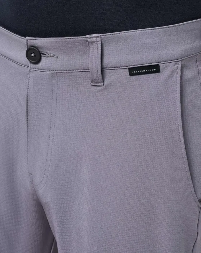 Men WANDERLUST SHORT 9IN Quiet Shade TravisMathew Shorts