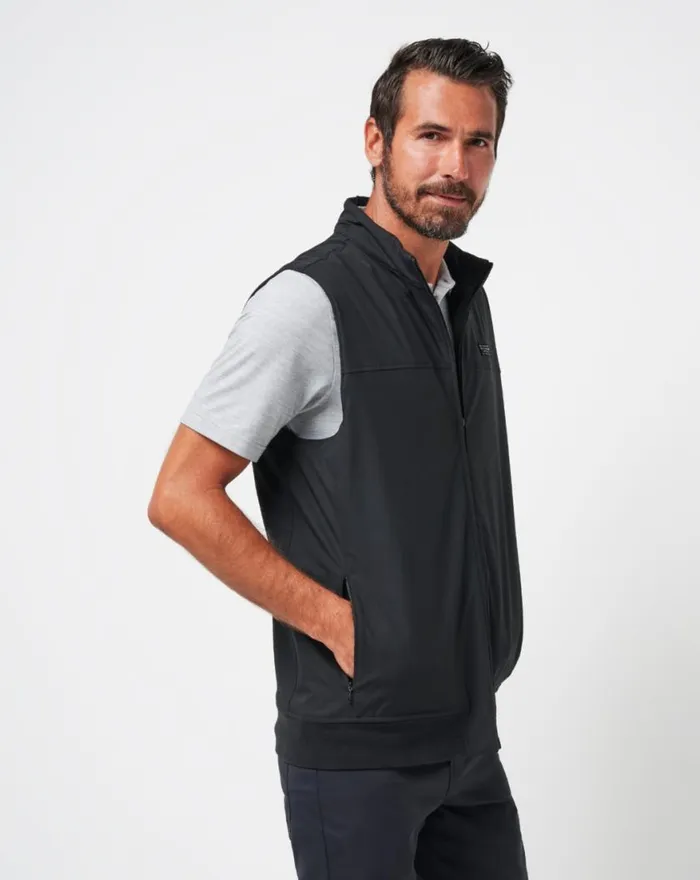Men WANDERLUST VEST Black TravisMathew Vests