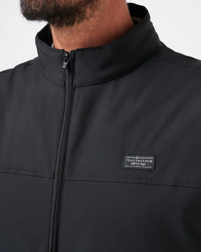 Men WANDERLUST VEST Black TravisMathew Vests