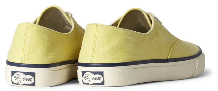 MenWomen Unisex Classic CVO Sneaker Vintage Yellow Sperry Sneakers