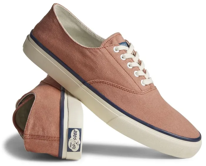 MenWomen Unisex Classic CVO Sneaker Washed Red Sperry Sneakers