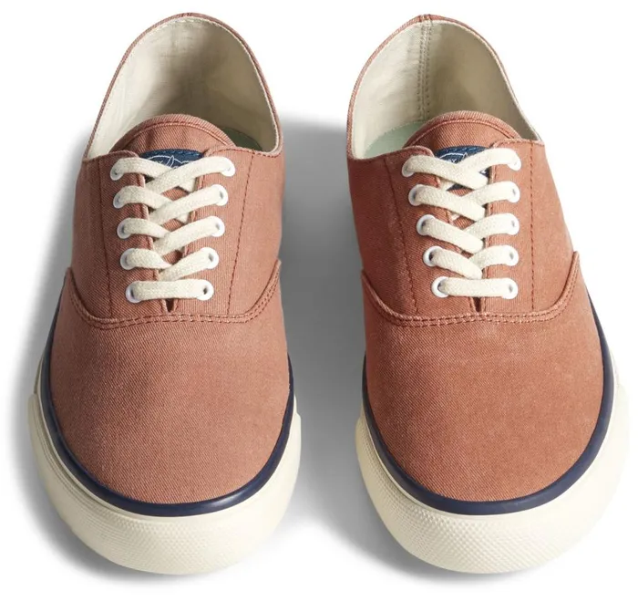 MenWomen Unisex Classic CVO Sneaker Washed Red Sperry Sneakers