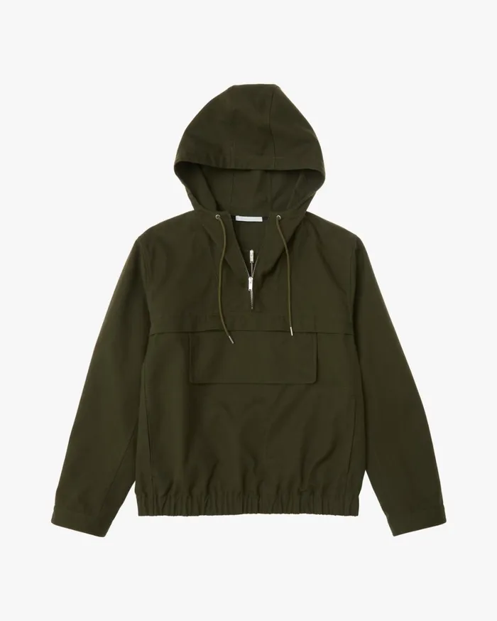 Men Zip Popover Hunter Sage Helmut Lang Shirts