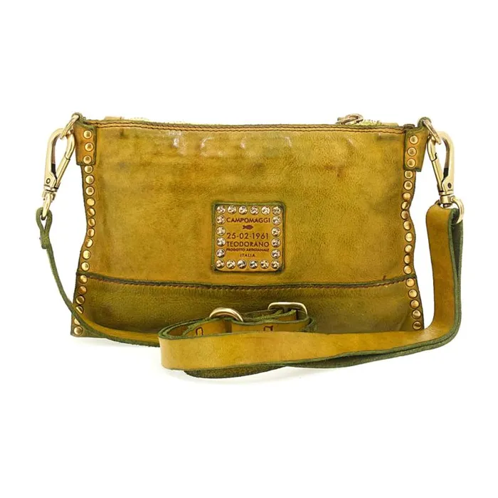 Mini Bags Women Campomaggi Kura Yellow Mini Bags Women Campomaggi Kura Yellow