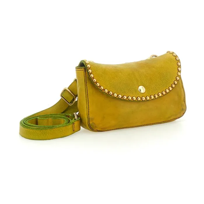 Mini Bags Women Campomaggi Malachite Yellow Mini Bags Women Campomaggi Malachite Yellow