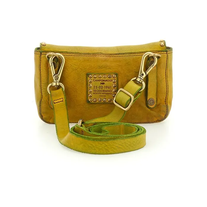 Mini Bags Women Campomaggi Malachite Yellow Mini Bags Women Campomaggi Malachite Yellow