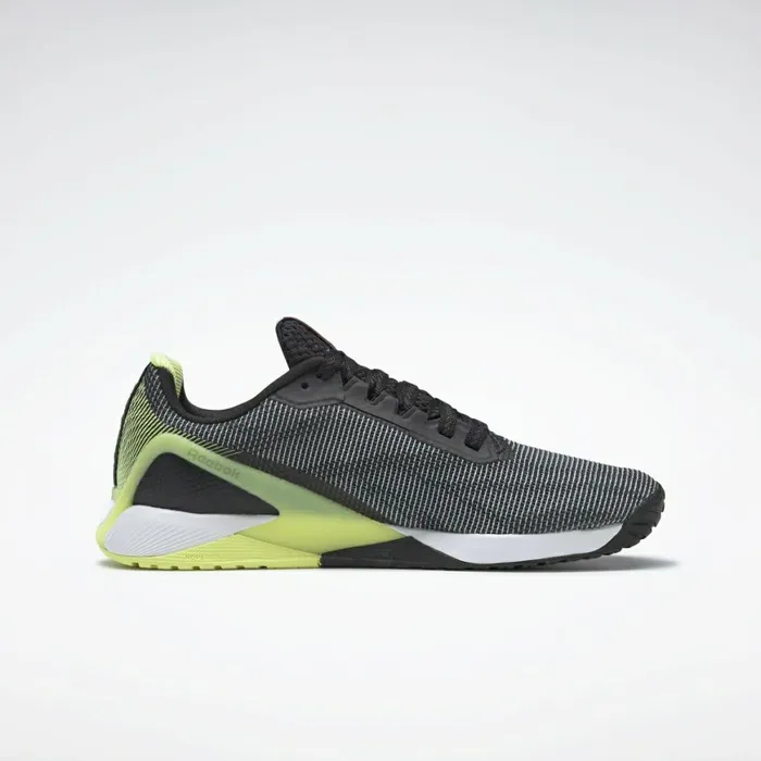 Nano Womens Reebok Nano X1 Grit Training Shoes Black Energy Glow Digital Glow