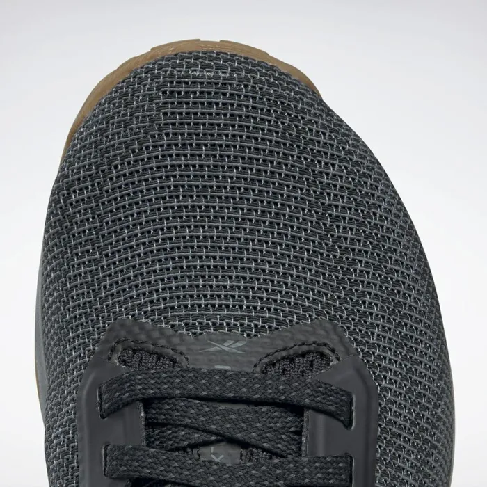 Nano Womens Reebok Nano X1 Grit Training Shoes Core Black Pure Grey 7 Sepia