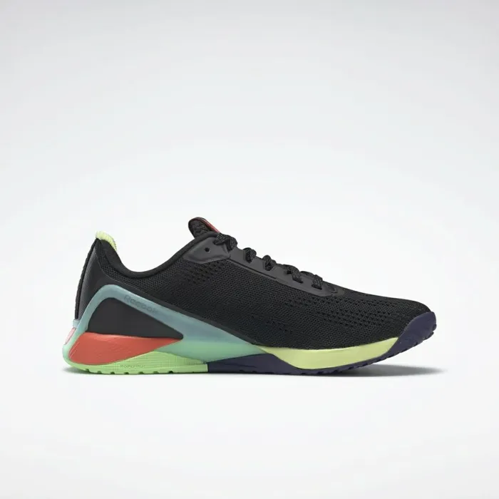 Nano Womens Reebok Nano X1 Training Shoes Black Night Black Digital Glow