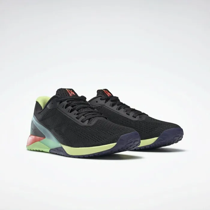 Nano Womens Reebok Nano X1 Training Shoes Black Night Black Digital Glow