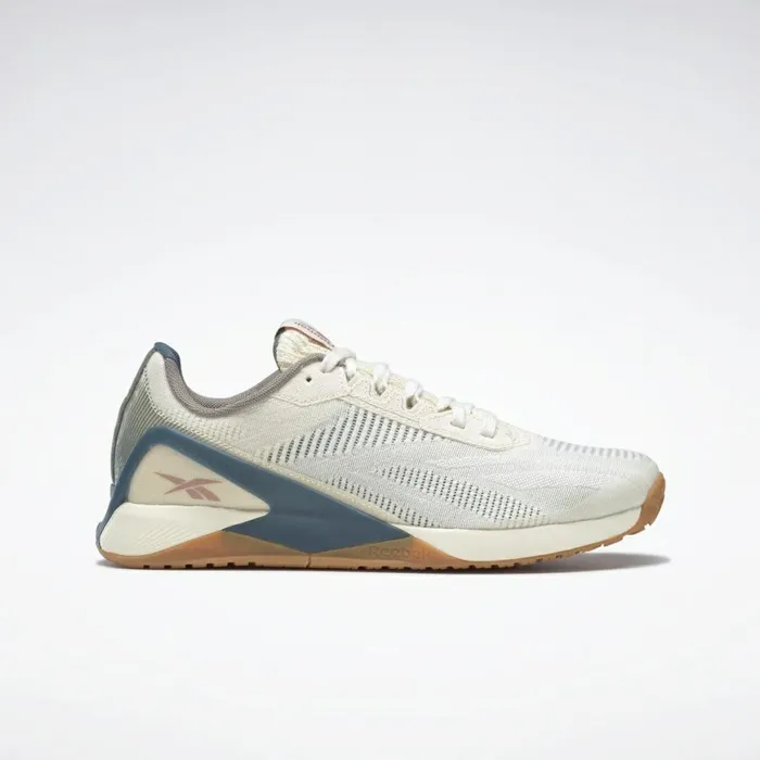 Nano Womens Reebok Nano X1 Vegan Training Shoes Classic White Harmony Green Brave Blue Nano Womens Reebok Nano X1 Vegan Training Shoes Classic White Harmony Green Brave Blue