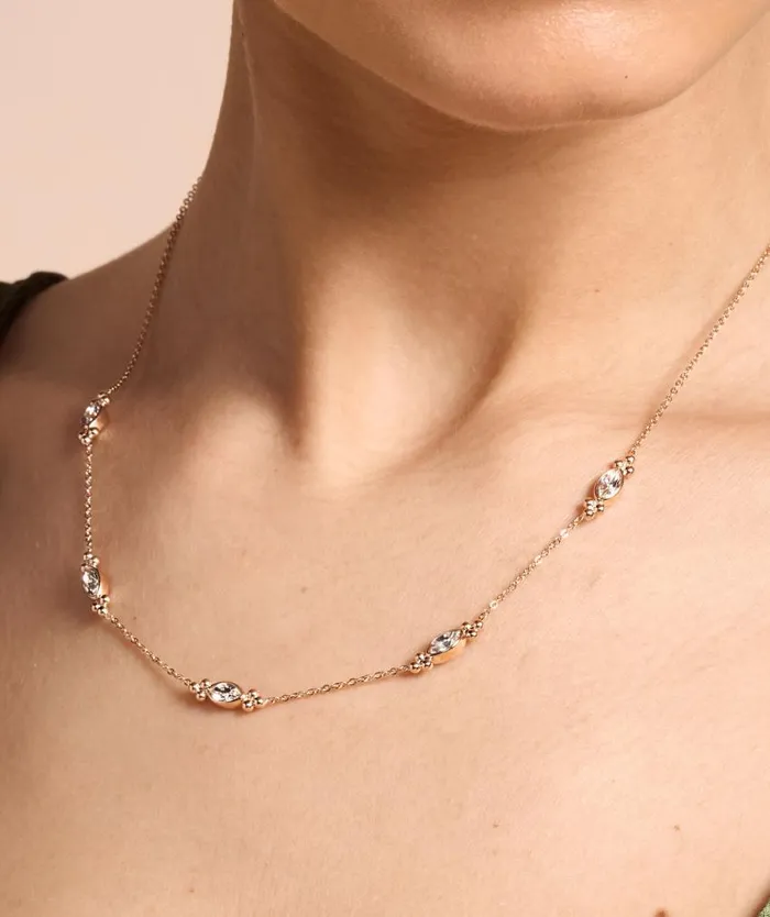 Necklaces Women Olivia Burton Dainty Rose Gold Plated Necklace
