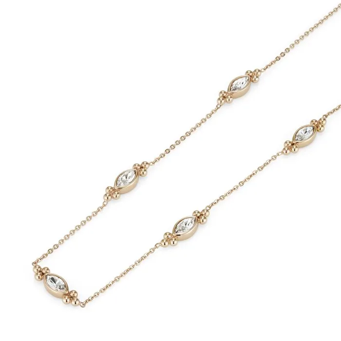 Necklaces Women Olivia Burton Dainty Rose Gold Plated Necklace