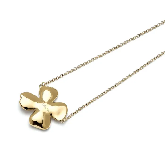 Necklaces Women Olivia Burton Dogwood Flower Gold Pendant Necklace