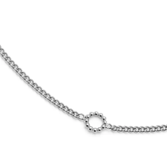 Necklaces Women Olivia Burton Illusion Silver Stacking Necklace Set