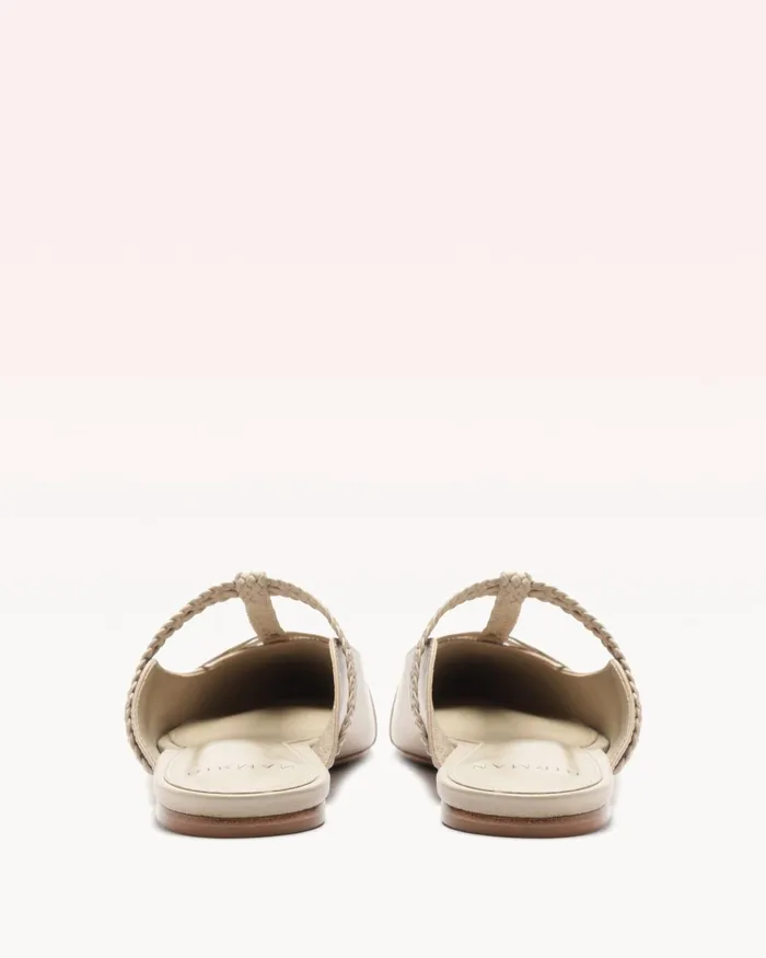 Nessa Woven Mule Chalk Women Alexandre Birman Flats