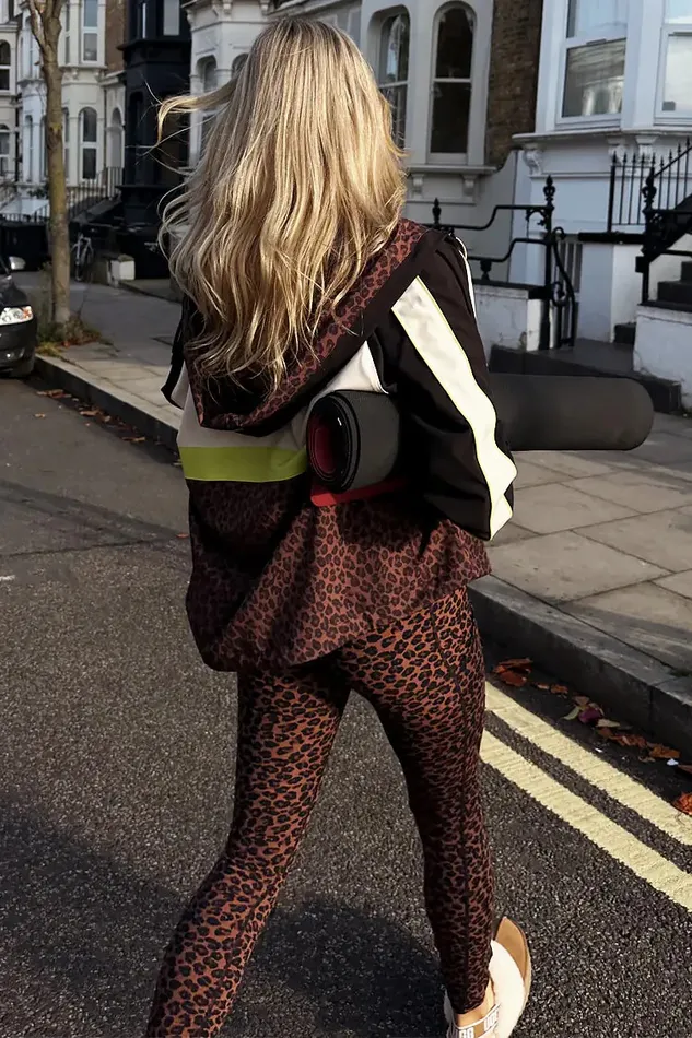Never Fully Dressed Jackets and Coats Leopard Windbreaker Jacket 8211 Women