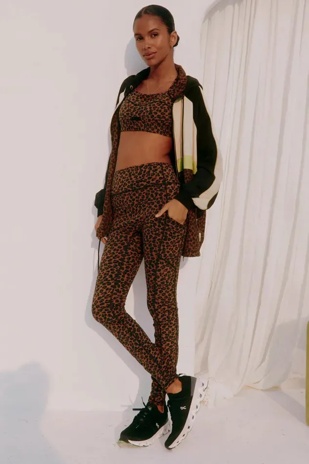Never Fully Dressed Jackets and Coats Leopard Windbreaker Jacket 8211 Women