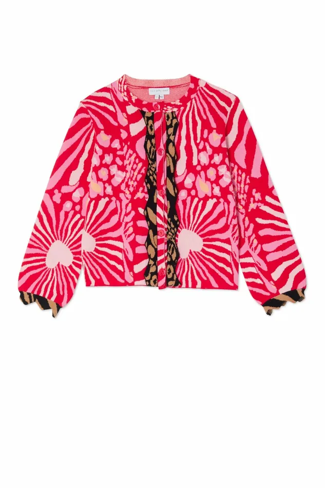 Never Fully Dressed Knitwear Valentine Animal Cardigan 8211 Women