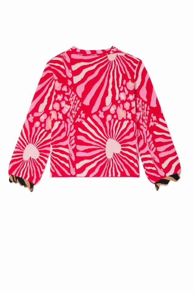Never Fully Dressed Knitwear Valentine Animal Cardigan 8211 Women