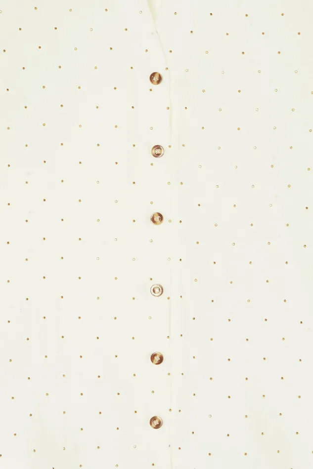 Never Fully Dressed Newness Cream Miley With Gold Stud 8211 Women