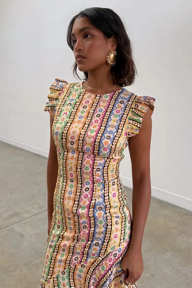 Never Fully Dressed Newness Fiesta Remi Midi Dress 8211 Women