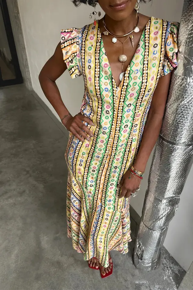Never Fully Dressed Newness Fiesta Remi Midi Dress 8211 Women